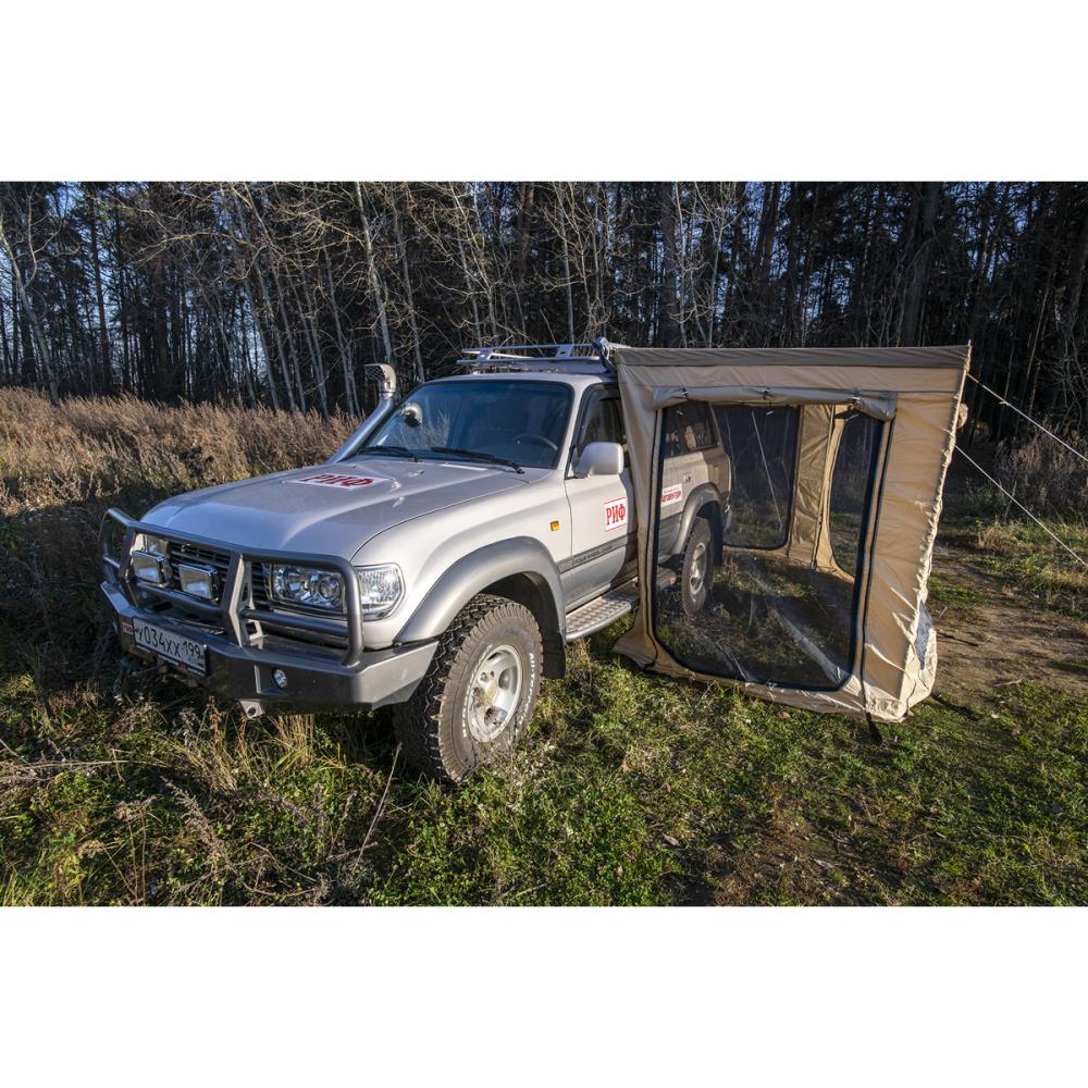 Стенки для комбинированной (прямоугольной с веерной частью) маркизы 2 м