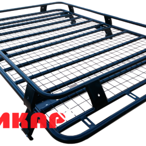 Багажник ВАЗ-2131 Нива корзина с сеткой облегченная (6 опор) на водостоки