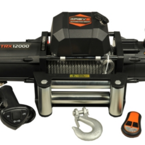 Лебедка автомобильная 4REVO TRX-12000 12V (стальной трос)