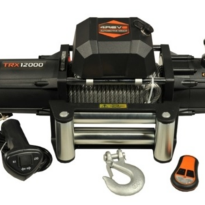 Лебедка автомобильная 4REVO TRX-12000 24V (стальной трос)