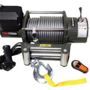 Лебедка автомобильная 4REVO 17000 24V со стальным тросом