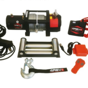Лебедка автомобильная 4Revo SRX 6500 12V со стальным тросом